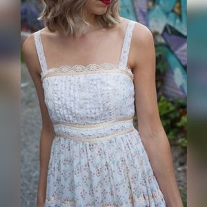 1970s Gunne Sax Vintage Maxi Dress